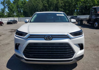 2026 Toyota Grand Highlander Hybrid Limited, Side damage, Copart lot 53567246, photo 5 of 13