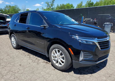 2023 Chevrolet Equinox Lt, Side damage, Copart lot 56604836, photo 4 of 15