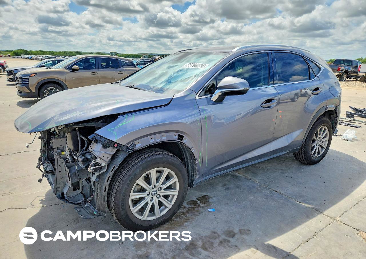 2020 Lexus Nx 300, пошкодження: Передня частина, Copart лот 56798616