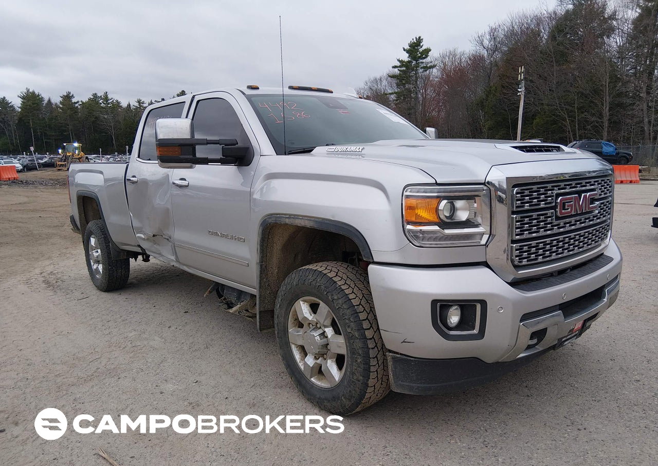 2019 Gmc Sierra 3500hd Denali, пошкодження: Правий бік, Iaai лот 44921586