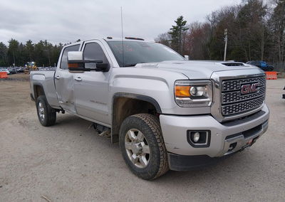 2019 Gmc Sierra 3500hd Denali, Right Side damage, Iaai lot 44921586
