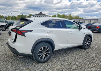 2016 Lexus Nx 200t F Sport, uszkodzenie: Tył, Copart lot 52901566, zdjęcie 3 z 13