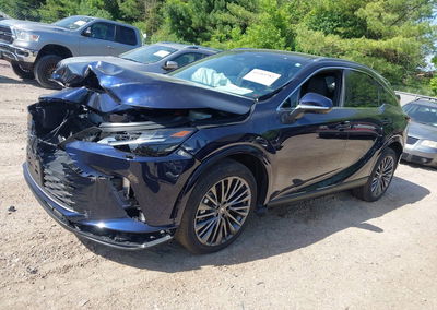 2026 Lexus Rx 350h Luxury, Front End damage, Iaai lot 45203782, photo 2 of 19