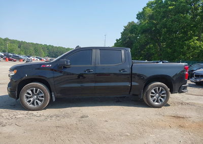 2022 Chevrolet Silverado 1500 4wd  Short Bed Rst, daño Lateral derecho, Iaai lote 44935199, foto 14 de 16