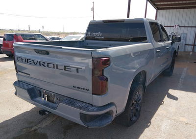 2024 Chevrolet Silverado 1500 2wd  Short Bed Custom, uszkodzenie: Theft, Iaai lot 44955264, zdjęcie 4 z 16