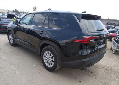 2026 Toyota Grand Highlander Hybrid Xle, пошкодження: Передня частина, Iaai лот 45523803, фото 3 з 16