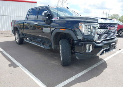 2020 Gmc Sierra 2500hd 4wd  Standard Bed Denali, uszkodzenie: Lewy tył, Iaai lot 44744193