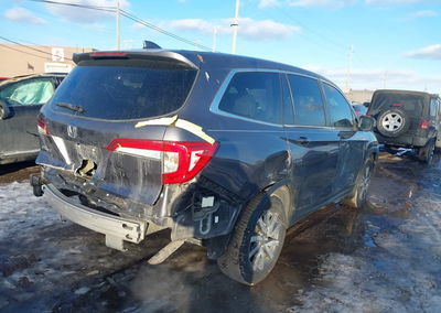 2021 Honda Pilot 2wd Ex-l, uszkodzenie: Tył, Iaai lot 44388934, zdjęcie 4 z 17