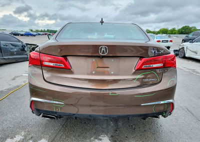 2020 Acura Tlx Technology, daño Frontal, Copart lote 57916246, foto 6 de 12