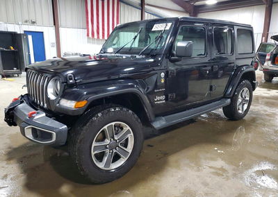2019 Jeep Wrangler Unlimited Sahara, пошкодження: Передня частина, Copart лот 54519116