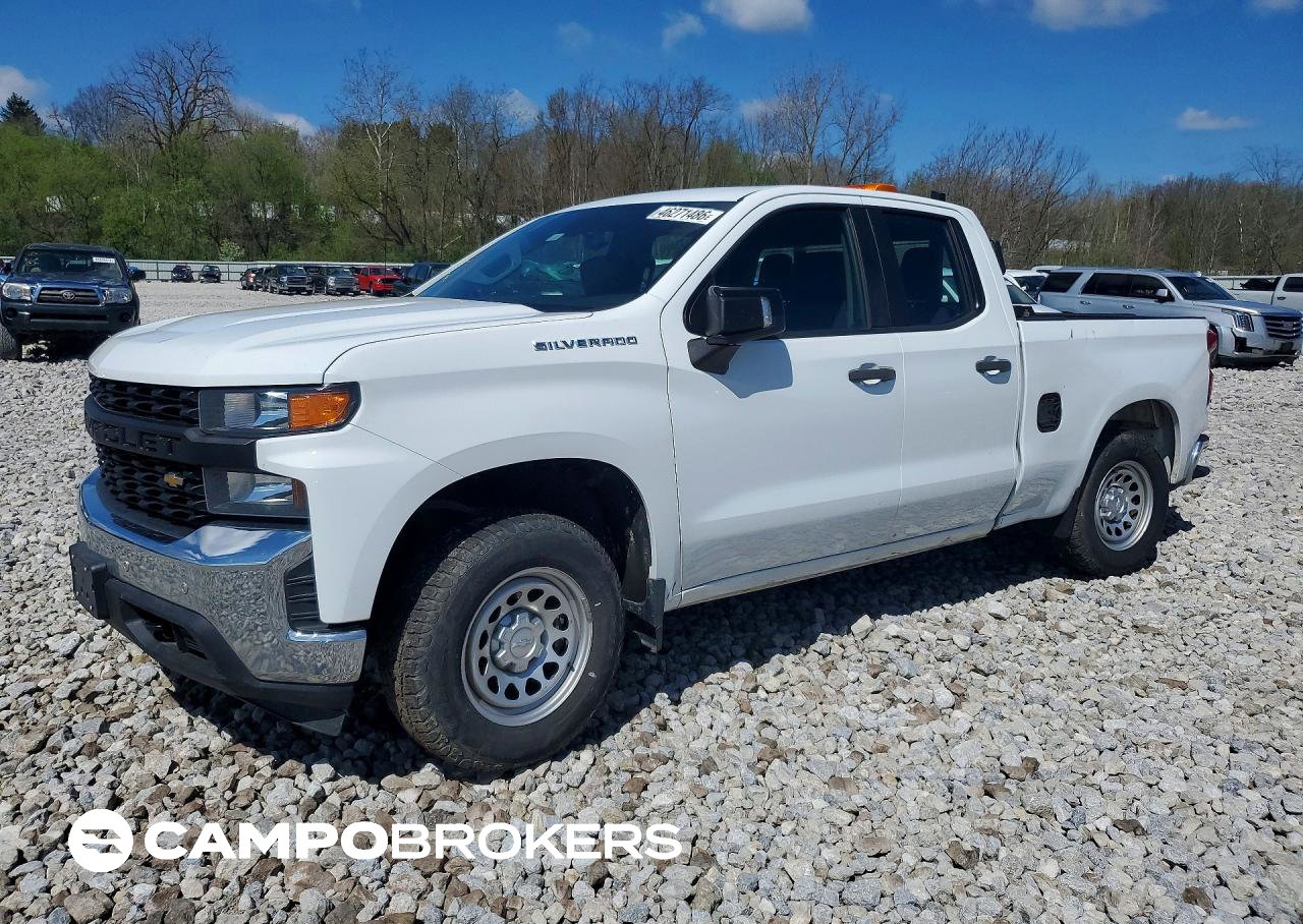 2019 Chevrolet Silverado C1500, uszkodzenie: Tył, Copart lot 46271486