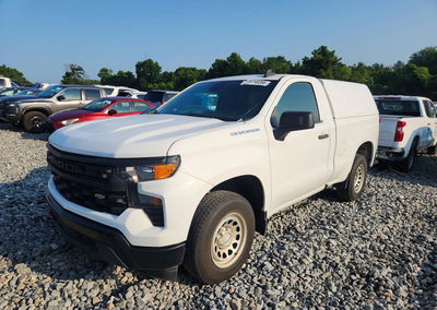 2023 Chevrolet Chevy Silverado- R&d- Cln Title- Pri Fleet, пошкодження: Незначні вм’ятини/подряпини, Copart лот 59748266