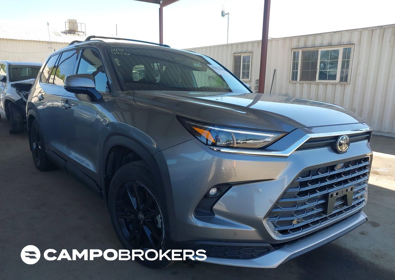 2026 Toyota Grand Highlander Hybrid Max Platinum, uszkodzenie: Lewy bok, Iaai lot 45251645