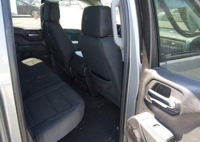 2024 Chevrolet Silverado 1500 4wd  Standard Bed Custom, Left Side damage, Iaai lot 45286110, photo 8 of 17