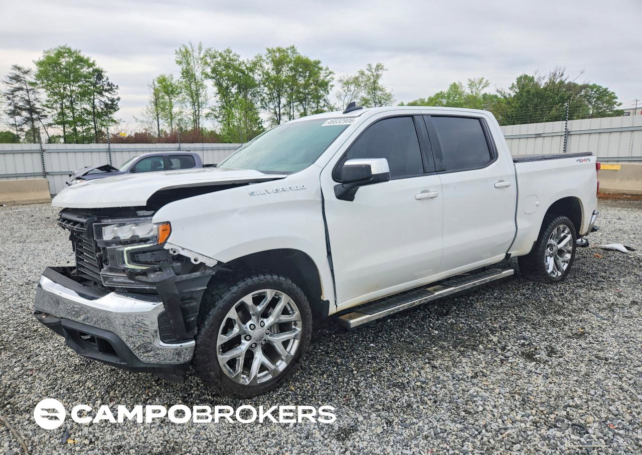 2022 Chevrolet Silverado Ltd K1500 Lt, пошкодження: Передня частина, Copart лот 48832906