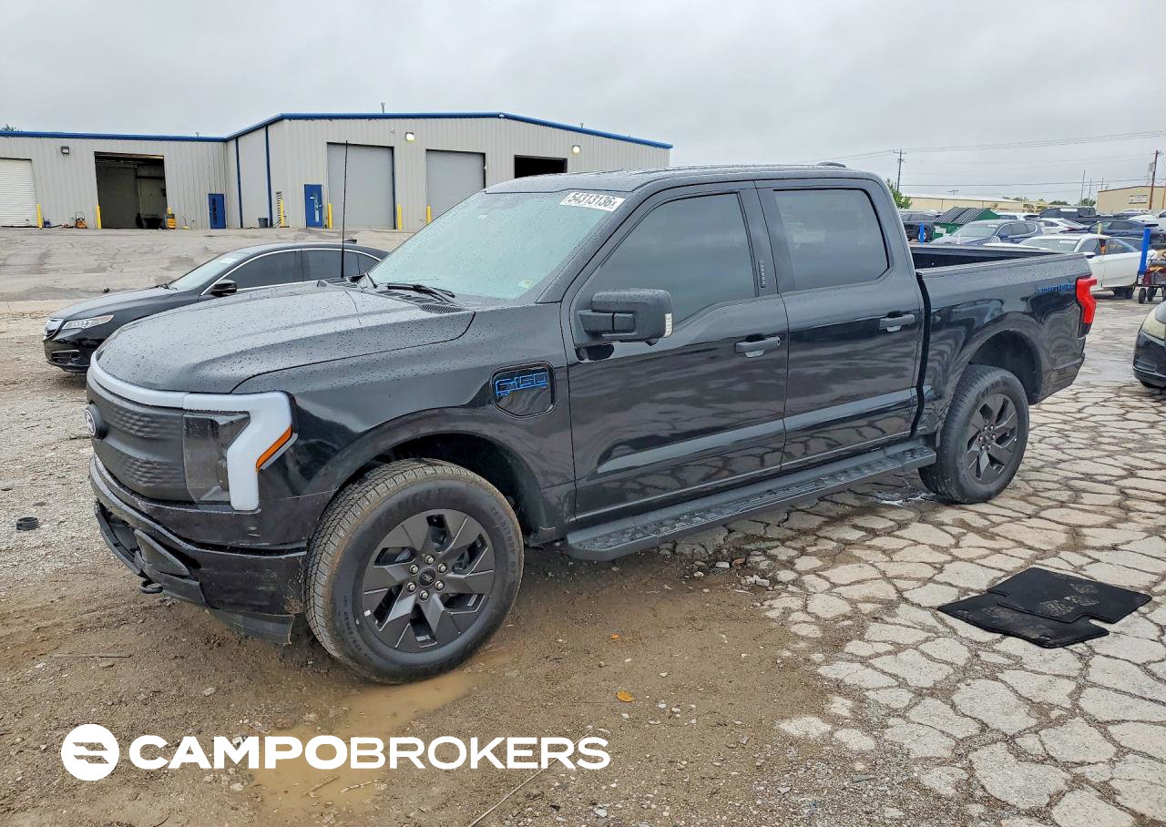2024 Ford F150 Lightning Xlt, daño Frontal, Copart lote 54313136