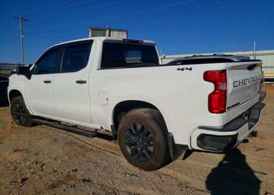 2021 Chevrolet Silverado K1500 Custom, Side damage, Copart lot 57256336, photo 2 of 14