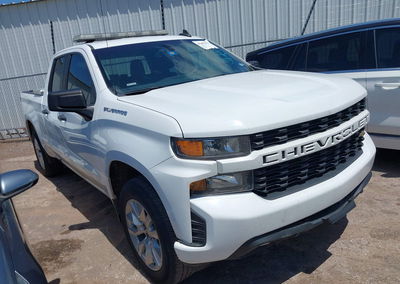 2021 Chevrolet Silverado 1500 2wd  Standard Bed Custom, Mechanical damage, Iaai lot 45402296