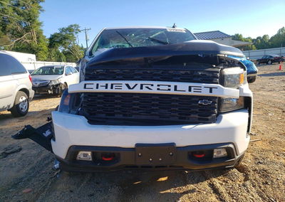 2021 Chevrolet Silverado K1500 Custom, Side damage, Copart lot 57256336, photo 5 of 14