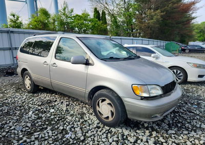 2001 Toyota All Models Sienna Ce, uszkodzenie: Przód, Copart lot 53434316, zdjęcie 4 z 13