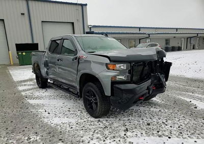 2021 Chevrolet Silverado K1500 Trail Boss Custom, daño Frontal, Copart lote 48280326, foto 13 de 14