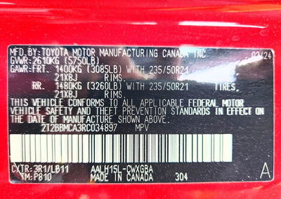 2024 Lexus Rx 350h Premium+, daño Lateral, Copart lote 57171116, foto 14 de 16