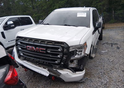 2020 Gmc Sierra 1500 4wd  Short Box At4, daño Frontal izquierdo, Iaai lote 45204629, foto 13 de 17