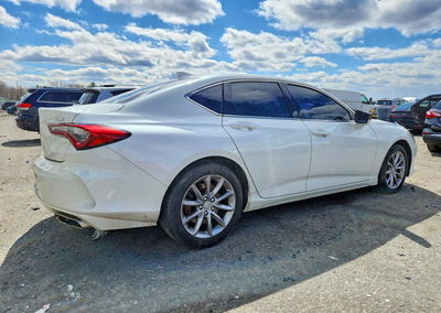 2021 Acura Tlx, Front End damage, Copart lot 46090956, photo 3 of 12