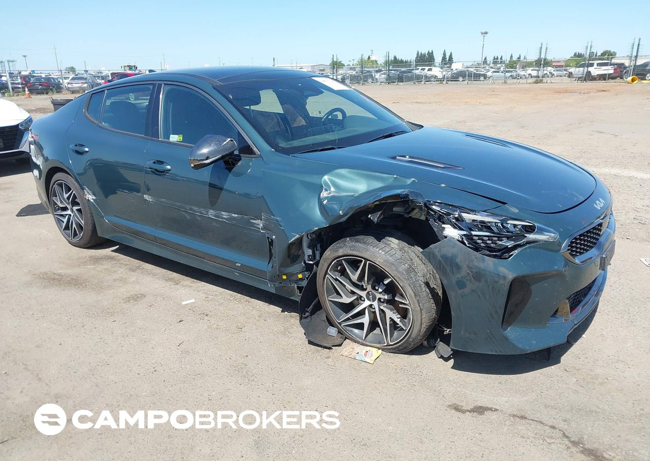 2022 Kia Stinger Gt-line, uszkodzenie: Prawy bok, Iaai lot 44856724