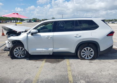 2025 Toyota Grand Highlander Hybrid Xle, All Over damage, Iaai lot 45198042, photo 13 of 15