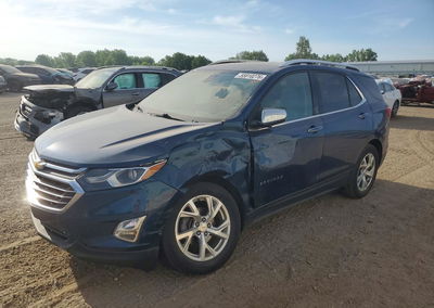 2020 Chevrolet Equinox Premier, пошкодження: Бік, Copart лот 55910276