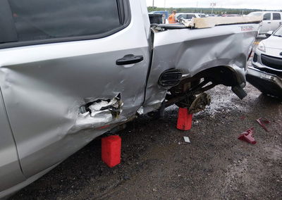 2021 Chevrolet Silverado 1500 4wd  Short Bed Lt Trail Boss, Left Side damage, Iaai lot 45155481, photo 6 of 18