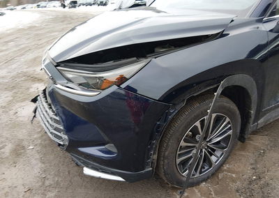 2025 Toyota Grand Highlander Hybrid Platinum Max, Front End damage, Iaai lot 44418947, photo 17 of 17