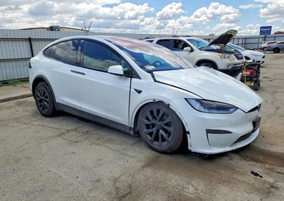 2023 Tesla Model X, uszkodzenie: Przód, Copart lot 55059056, zdjęcie 4 z 13