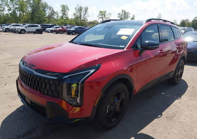 2026 Kia Sportage X-line, daño Granizo, Iaai lote 45120480, foto 2 de 17