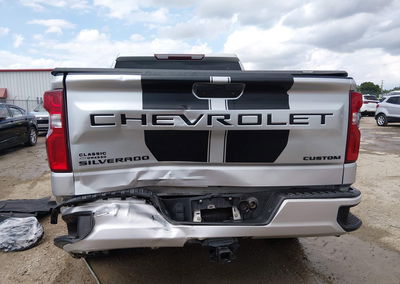 2021 Chevrolet Silverado 1500 4wd  Short Bed Custom, Rear damage, Iaai lot 45164638, photo 16 of 16