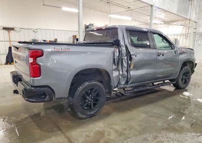 2021 Chevrolet Silverado K1500 Trail Boss Custom, daño Frontal, Copart lote 48280326, foto 3 de 14