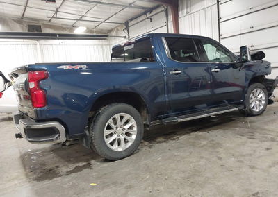 2021 Chevrolet Silverado 1500 4wd  Short Bed Ltz, Front End damage, Iaai lot 45096113, photo 4 of 22
