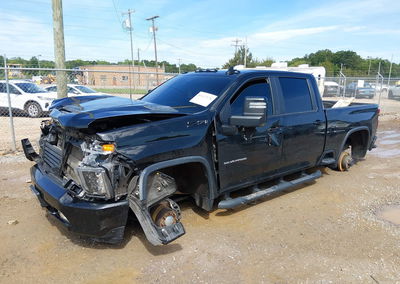 2021 Chevrolet Silverado 2500hd 4wd  Standard Bed Ltz, daño Frontal, Iaai lote 45217176, foto 2 de 15