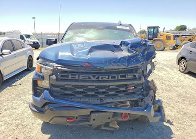 2023 Chevrolet Silverado K1500 Trail Boss Custom, Front End damage, Copart lot 57399586, photo 5 of 12