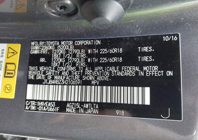 2017 Lexus Nx 200t, uszkodzenie: Zawieszenie, Iaai lot 45179814, zdjęcie 9 z 16