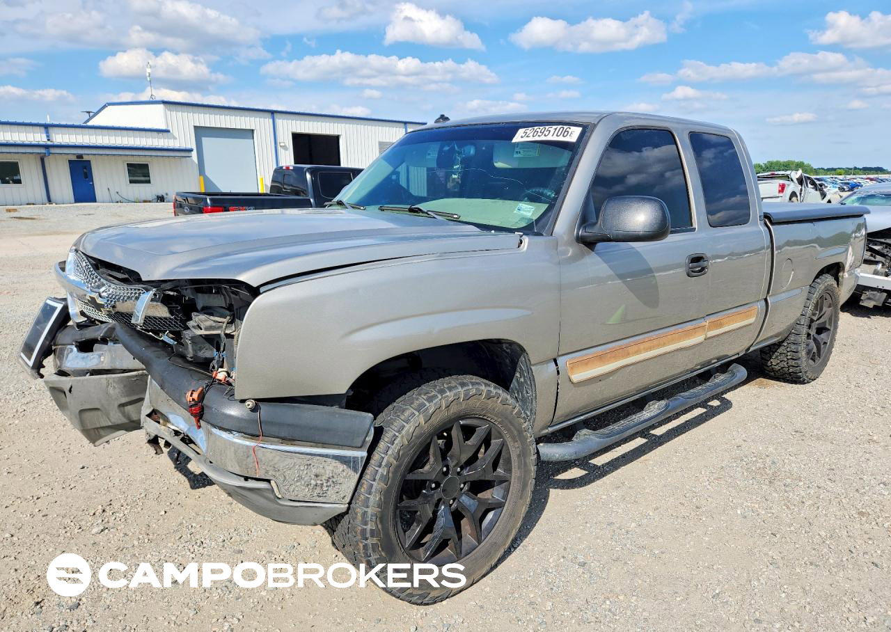 2003 Chevrolet All Models Silverado, daño Frontal, Copart lote 52695106