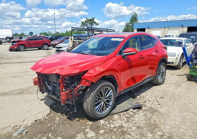 2022 Lexus Nx 350, daño Frontal, Copart lote 58101966