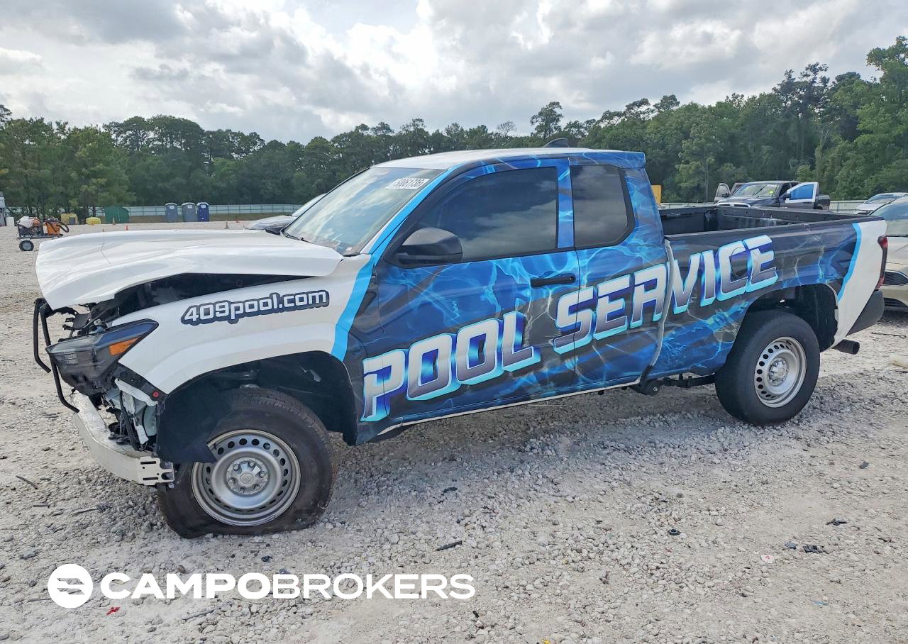 2025 Toyota Tacoma Sr, daño Frontal, Copart lote 50061736