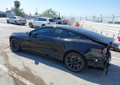 2023 Tesla Model S, пошкодження: Front & Rear, Iaai лот 45136120, фото 3 з 19