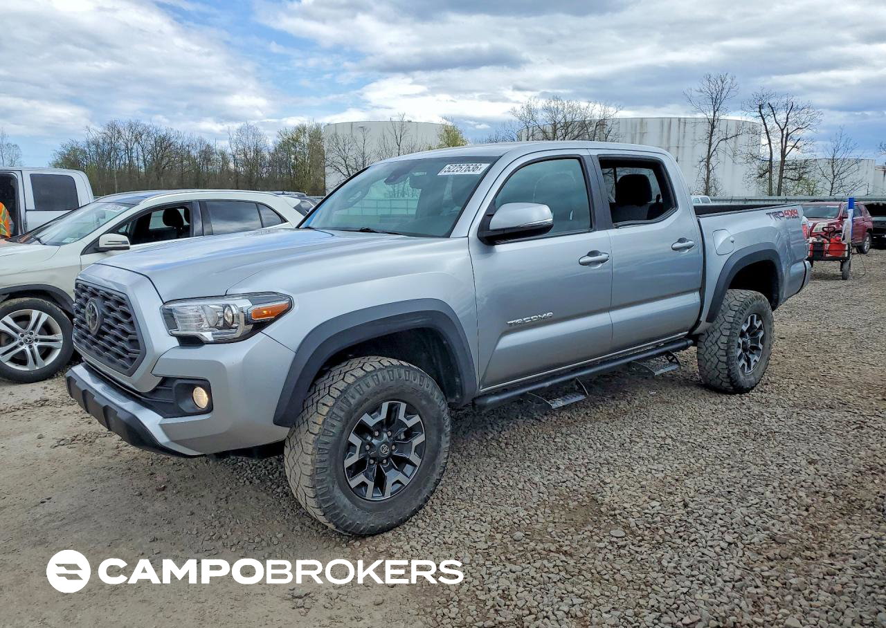 2022 Toyota Tacoma Double Cab, uszkodzenie: Bok, Copart lot 52257636