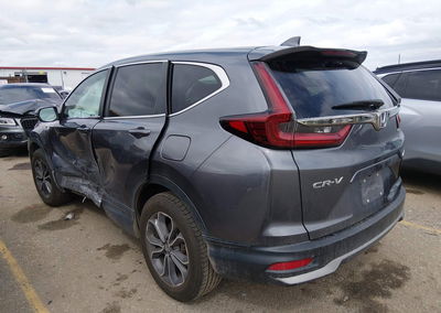 2022 Honda Cr-v Awd Ex-l, пошкодження: Лівий бік, Iaai лот 45079359, фото 3 з 20