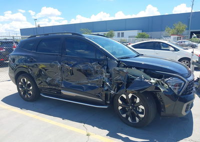 2024 Kia Sportage Plug-in Hybrid X-line, пошкодження: Правий бік, Iaai лот 45224940, фото 6 з 16