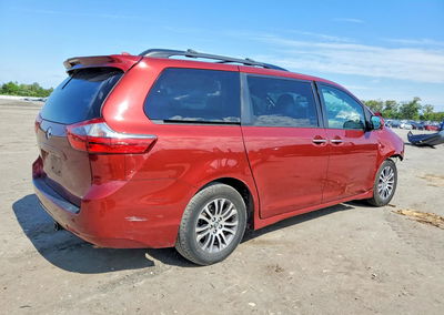 2020 Toyota Sienna Xle Premium 8-passenger, Front End damage, Copart lot 53019486, photo 3 of 15
