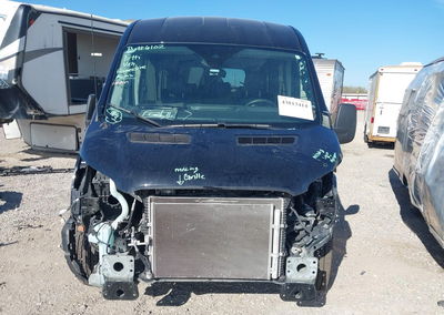 2024 Ford Van, Front End damage, Iaai lot 43813414, photo 13 of 18